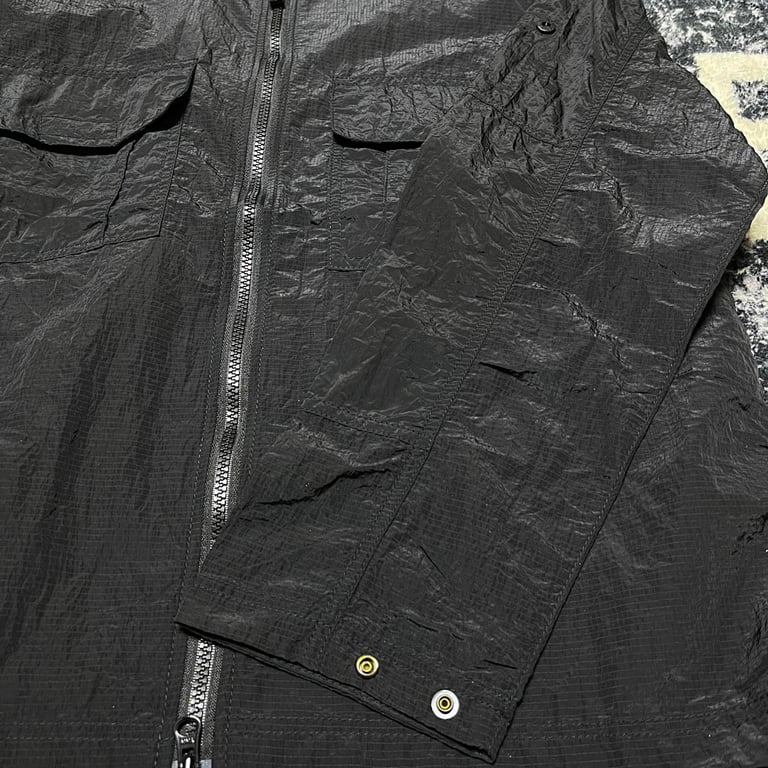 Stone Island 19SS Nylon Metal Overshirt Rust Red - 30