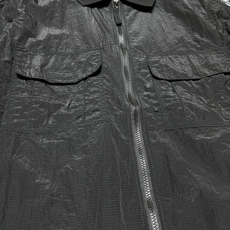 Stone Island 19SS Nylon Metal Overshirt Rust Red - 36