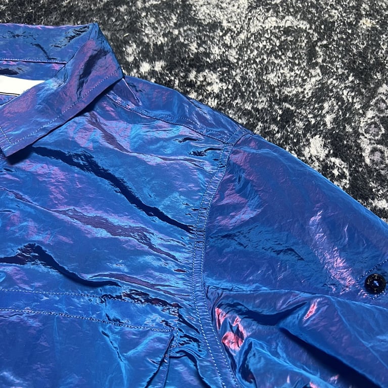Stone Island 15SS Iridescent Nylon Overshirt - 13