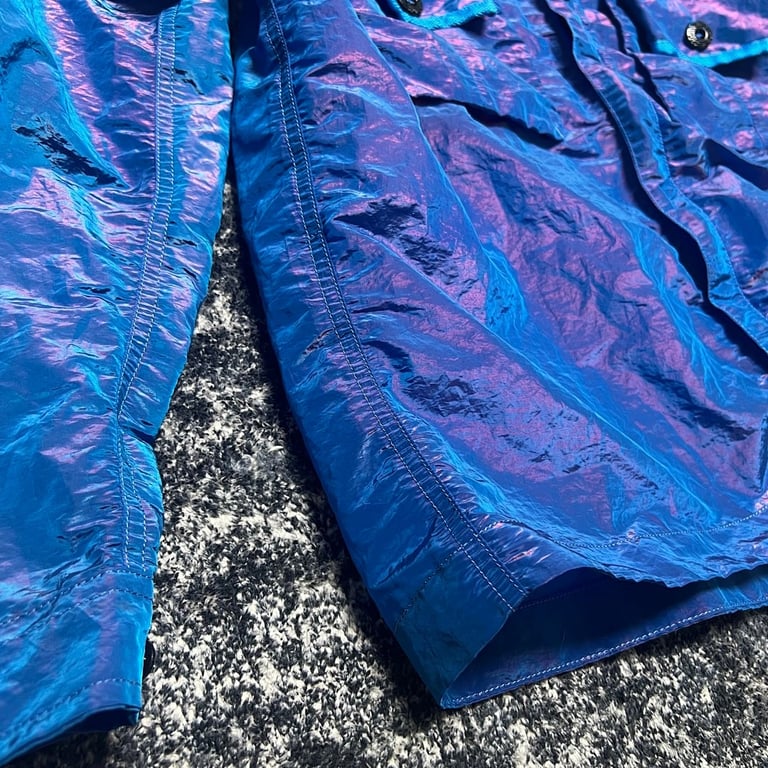 Stone Island 15SS Iridescent Nylon Overshirt - 14