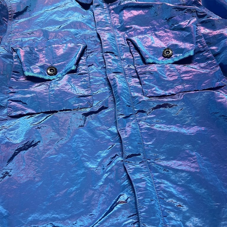 Stone Island 15SS Iridescent Nylon Overshirt - 16