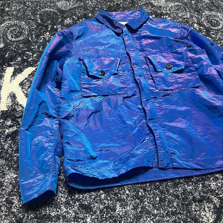 Stone Island 15SS Iridescent Nylon Overshirt - 18