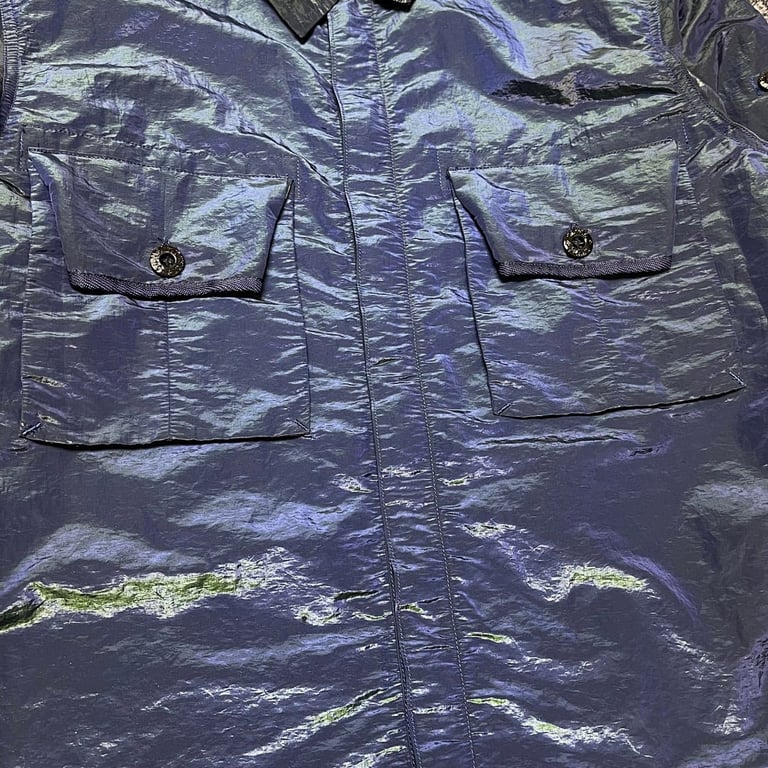 Stone Island 15SS Iridescent Nylon Overshirt - 24