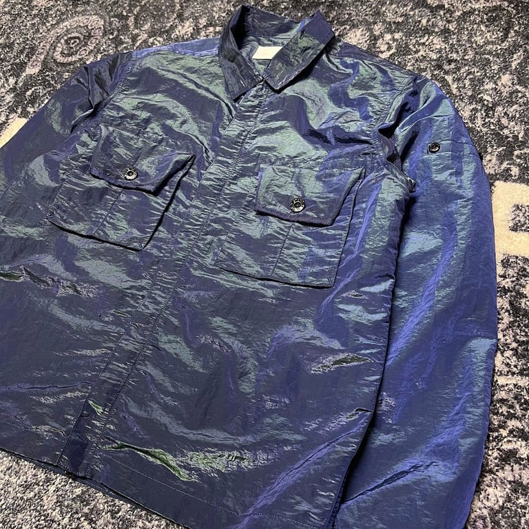 Stone Island 15SS Iridescent Nylon Overshirt - 25