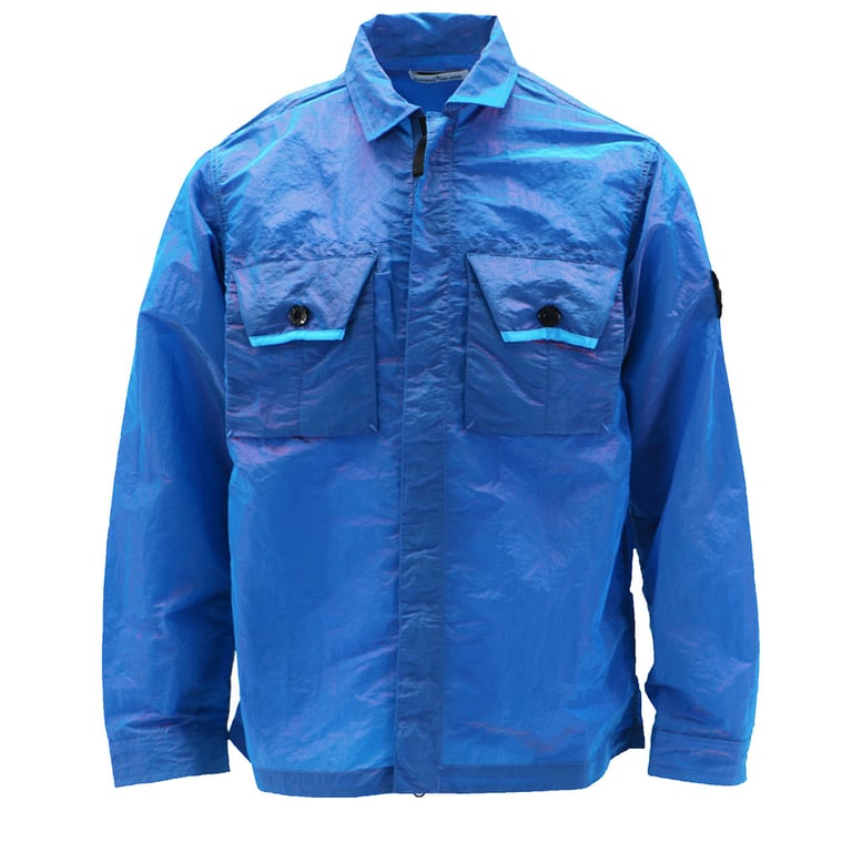 Stone Island 15SS Iridescent Nylon Overshirt - 8