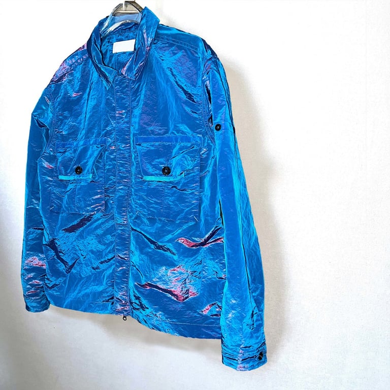 Stone Island 15SS Iridescent Nylon Overshirt - 9