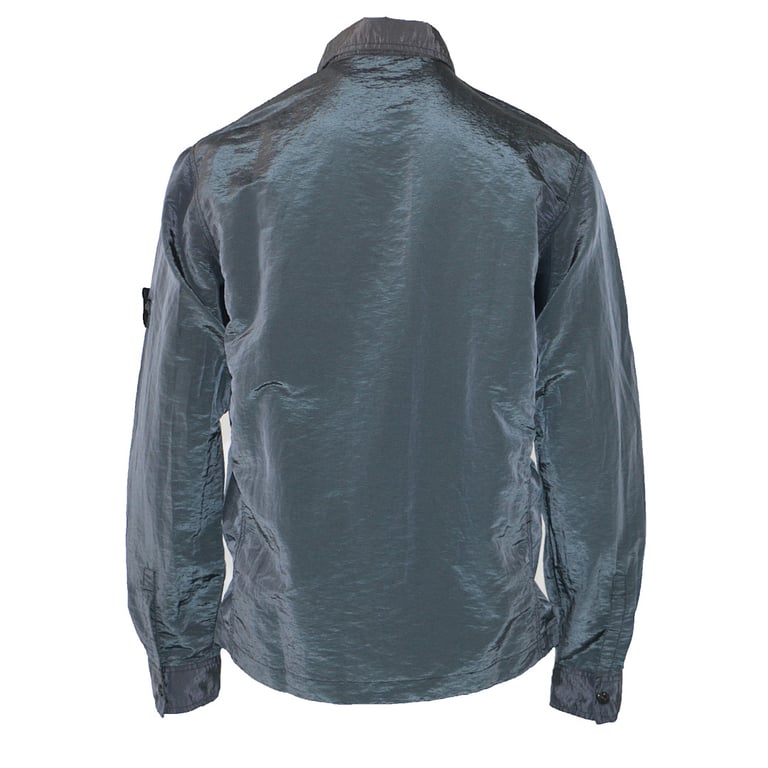 Stone Island 18SS Nylon Metal Overshirt Charcoal Blue - 2