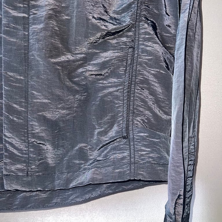 Stone Island 18SS Nylon Metal Overshirt Charcoal Blue - 11