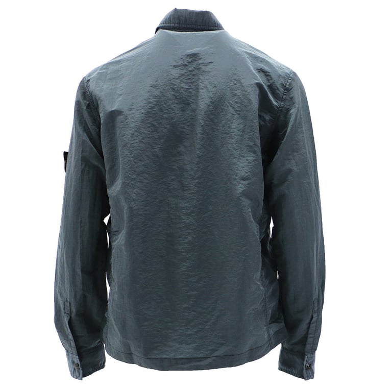 Stone Island 18SS Nylon Metal Overshirt Charcoal Blue - 6