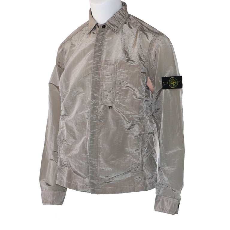 Stone Island 18SS Nylon Metal Overshirt Salmon Beige - 4
