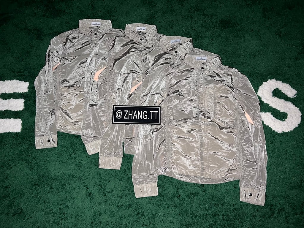 Stone Island 18SS Nylon Metal Overshirt Salmon Beige - 38