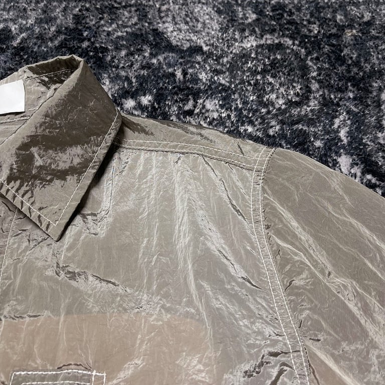 Stone Island 18SS Nylon Metal Overshirt Salmon Beige - 46