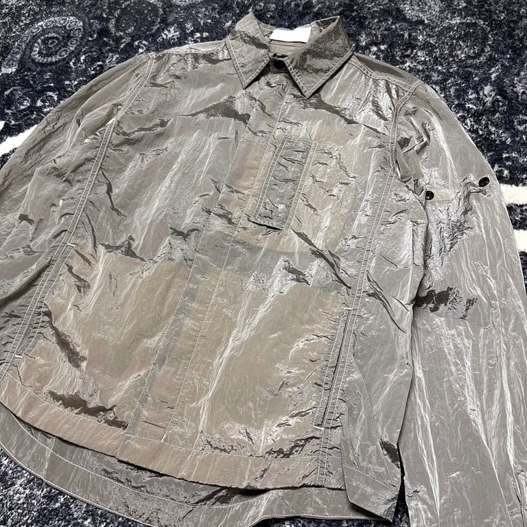 Stone Island 18SS Nylon Metal Overshirt Salmon Beige - 50