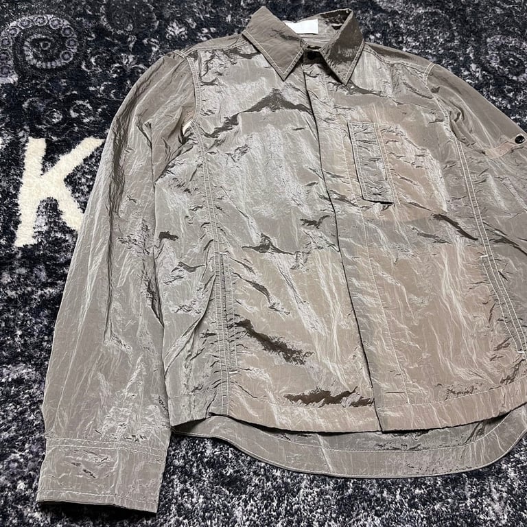 Stone Island 18SS Nylon Metal Overshirt Salmon Beige - 51