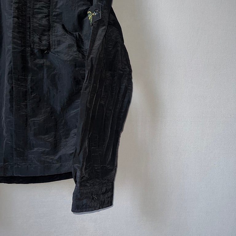 Stone Island 18SS Agate Black Overshirt - 14