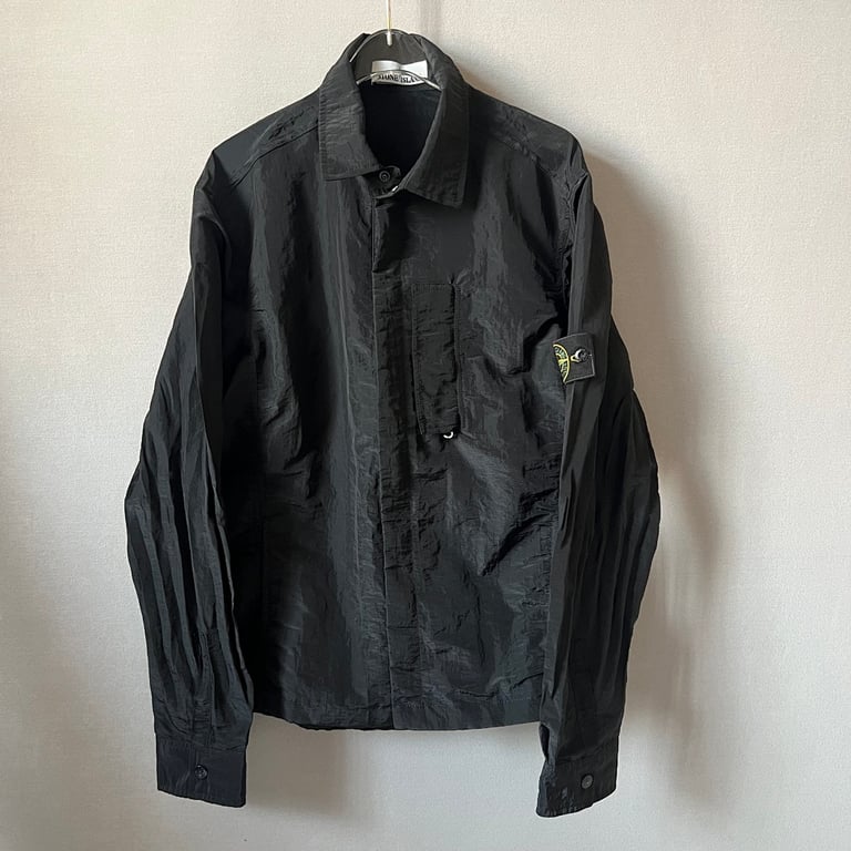 Stone Island 18SS Agate Black Overshirt - 20