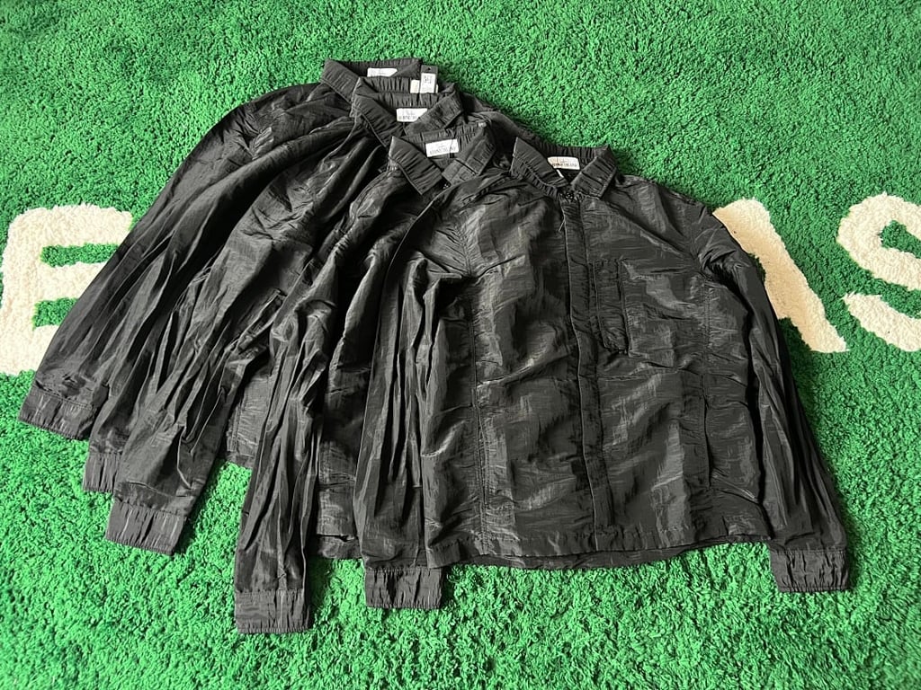 Stone Island 18SS Agate Black Overshirt - 28