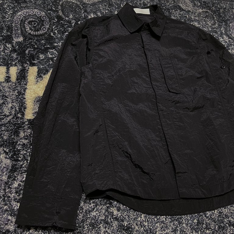 Stone Island 18SS Agate Black Overshirt - 37