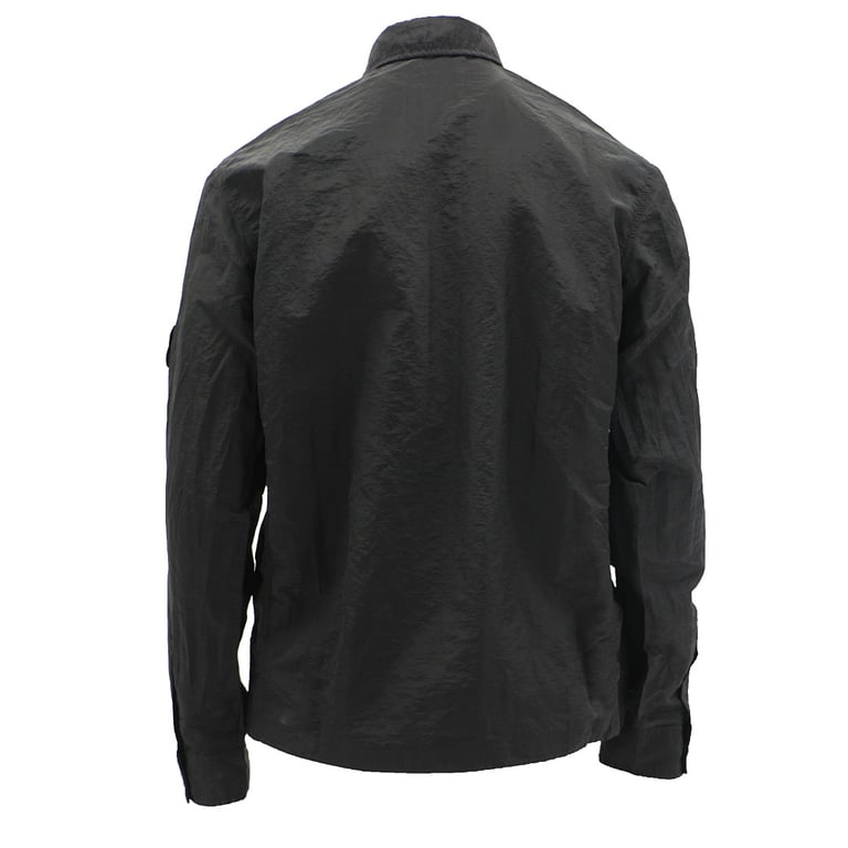 Stone Island 18SS Agate Black Overshirt - 6