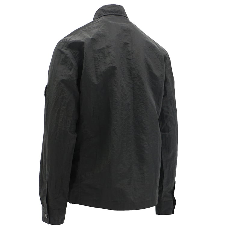 Stone Island 18SS Agate Black Overshirt - 7