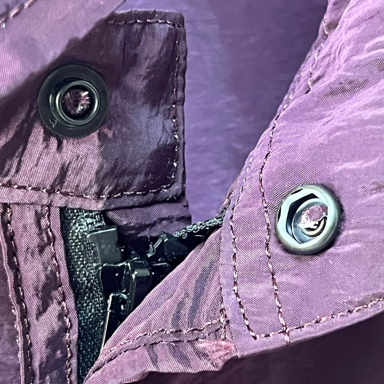 Stone Island 18SS Nylon Metal Overshirt Purple - 15