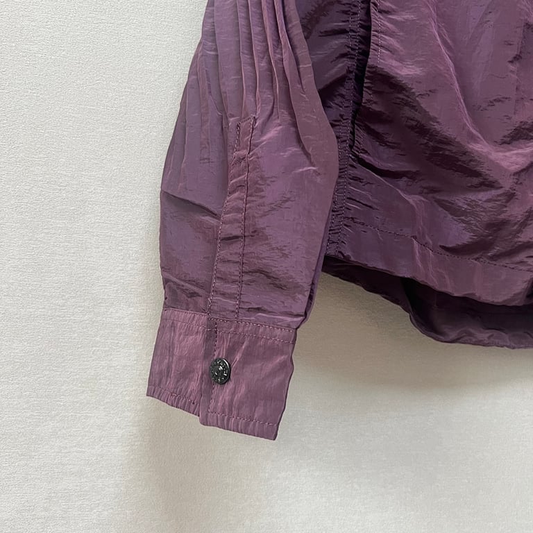 Stone Island 18SS Nylon Metal Overshirt Purple - 21
