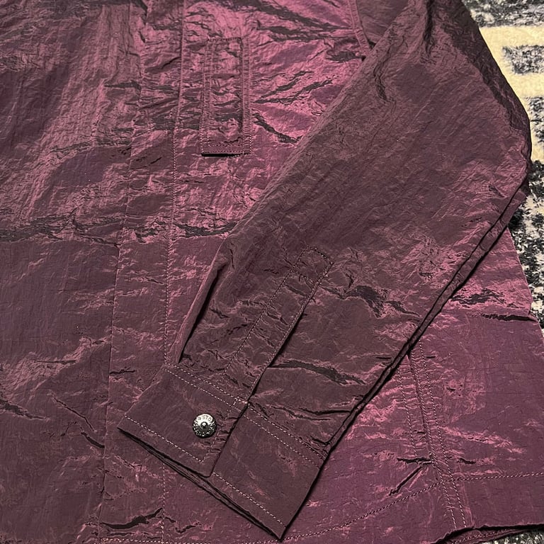 Stone Island 18SS Nylon Metal Overshirt Purple - 31