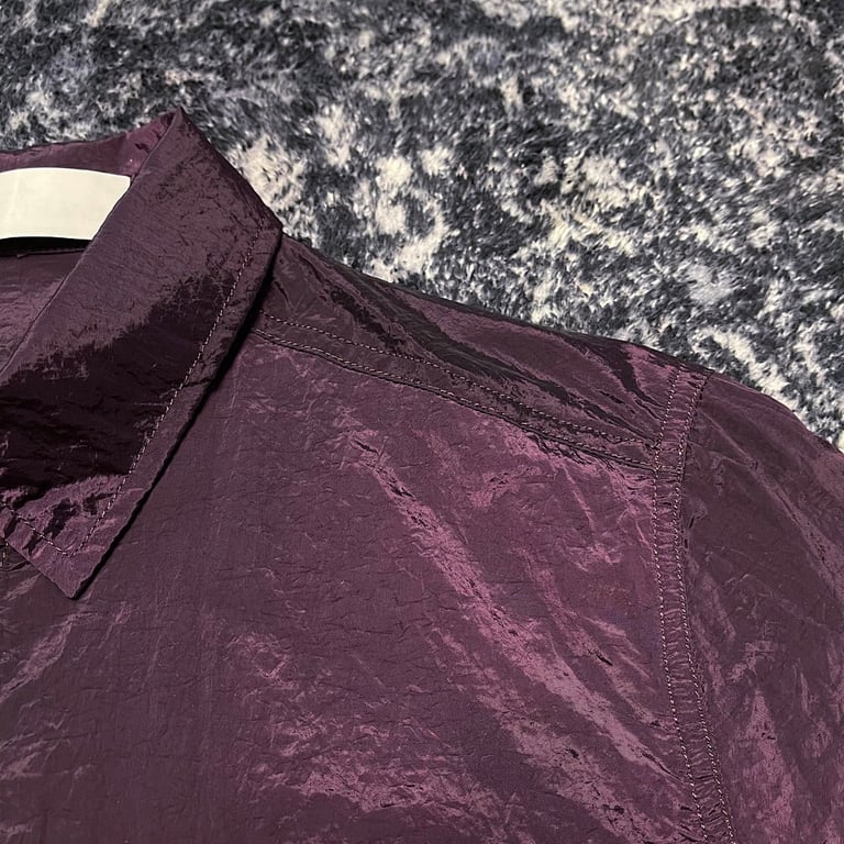 Stone Island 18SS Nylon Metal Overshirt Purple - 32