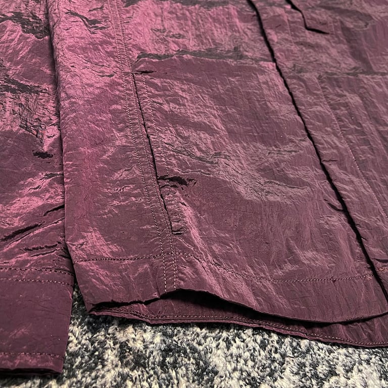 Stone Island 18SS Nylon Metal Overshirt Purple - 33