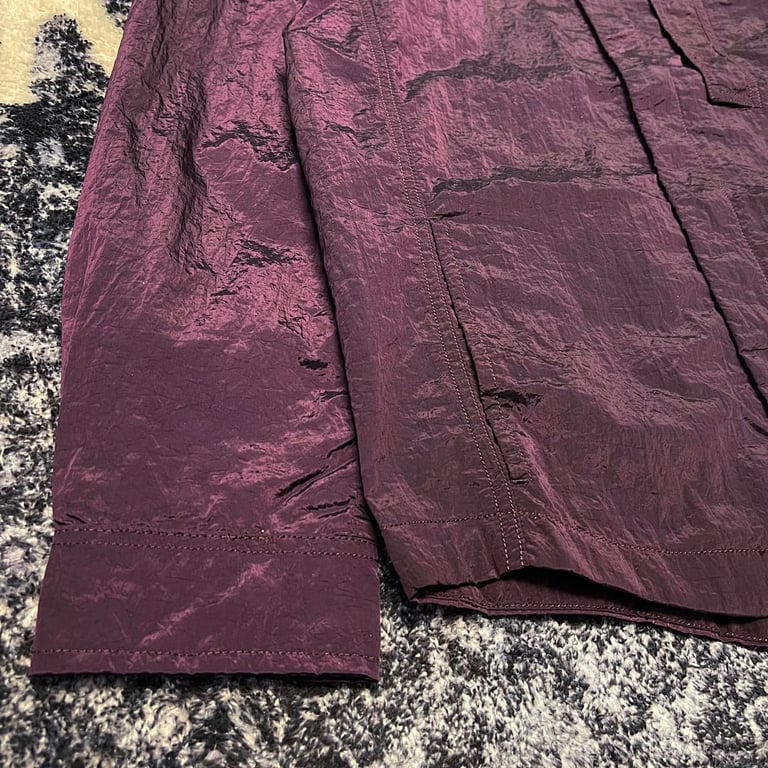 Stone Island 18SS Nylon Metal Overshirt Purple - 34