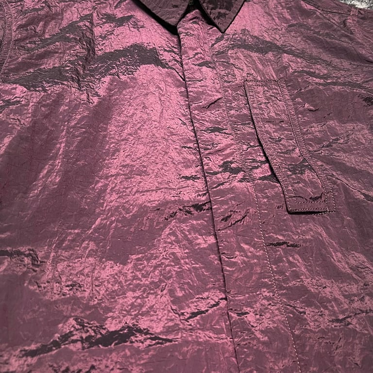 Stone Island 18SS Nylon Metal Overshirt Purple - 35