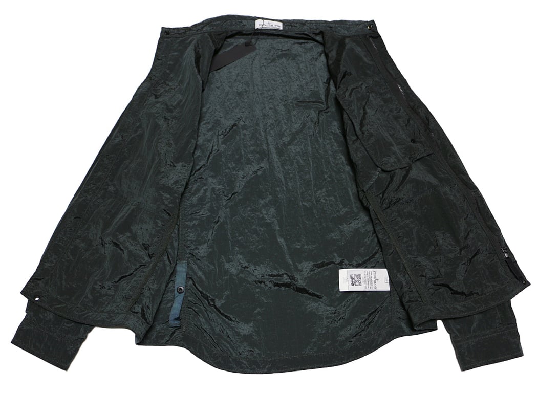 Stone Island 18SS Nylon Metal Overshirt Emerald Green - 29
