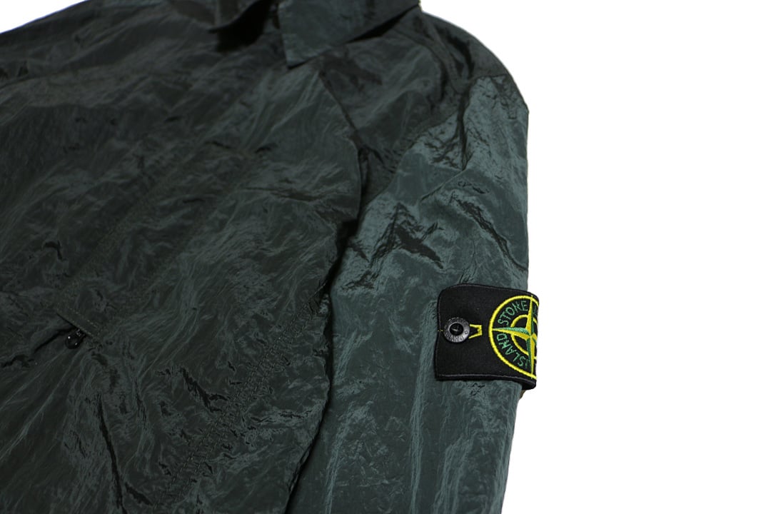 Stone Island 18SS Nylon Metal Overshirt Emerald Green - 33