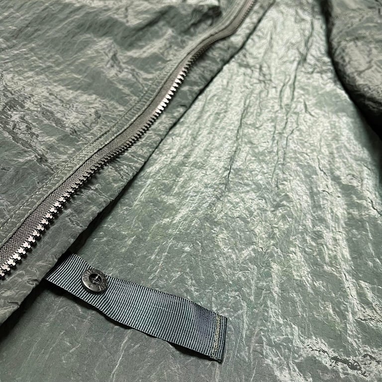 Stone Island 18SS Nylon Metal Overshirt Emerald Green - 42