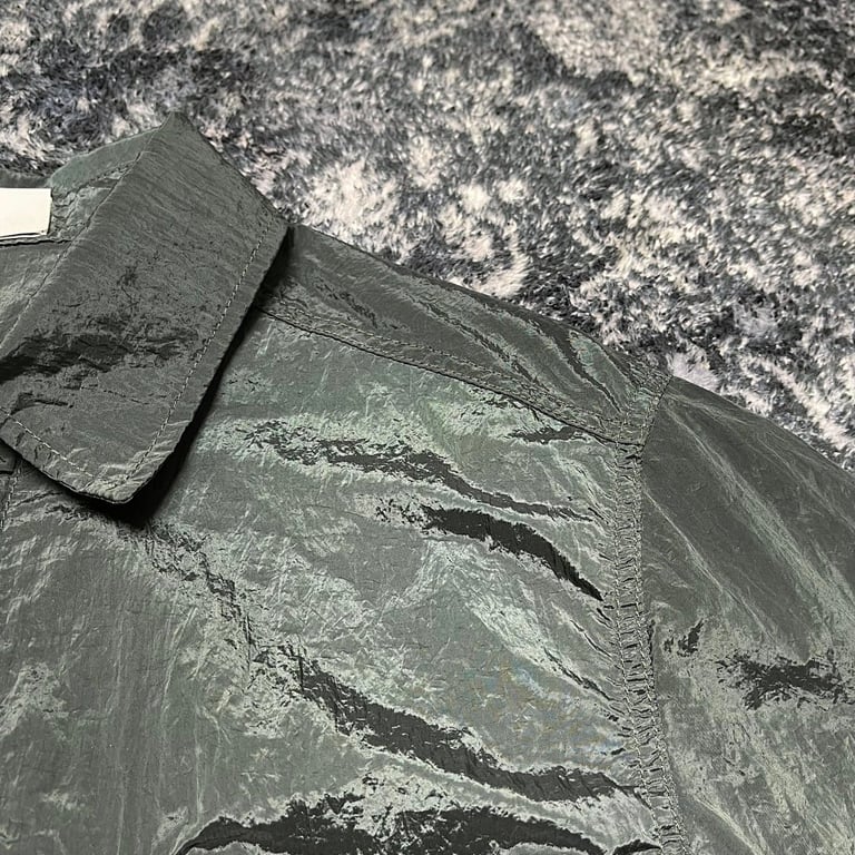 Stone Island 18SS Nylon Metal Overshirt Emerald Green - 44