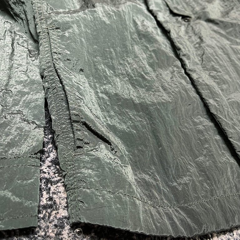 Stone Island 18SS Nylon Metal Overshirt Emerald Green - 45