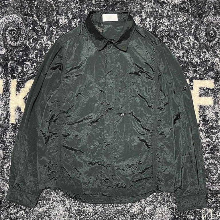 Stone Island 18SS Nylon Metal Overshirt Emerald Green - 50