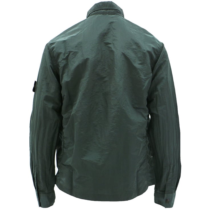 Stone Island 18SS Nylon Metal Overshirt Emerald Green - 6