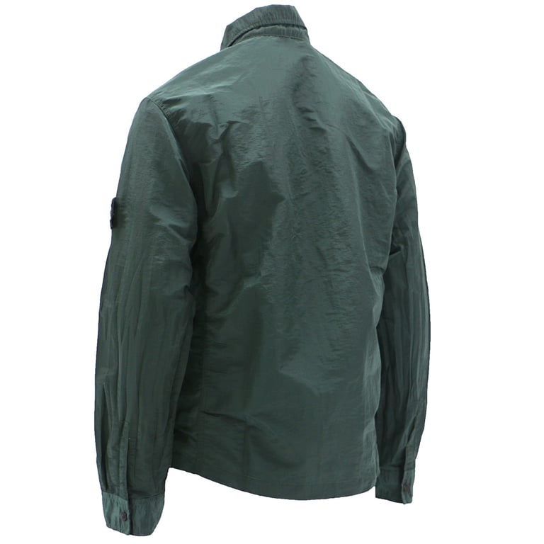 Stone Island 18SS Nylon Metal Overshirt Emerald Green - 7