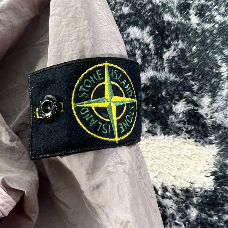 Stone Island 24SS Metallic Nylon Jacket Pink - 14