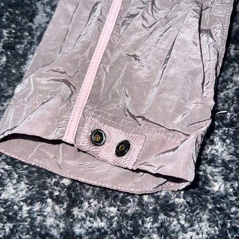 Stone Island 24SS Metallic Nylon Jacket Pink - 20