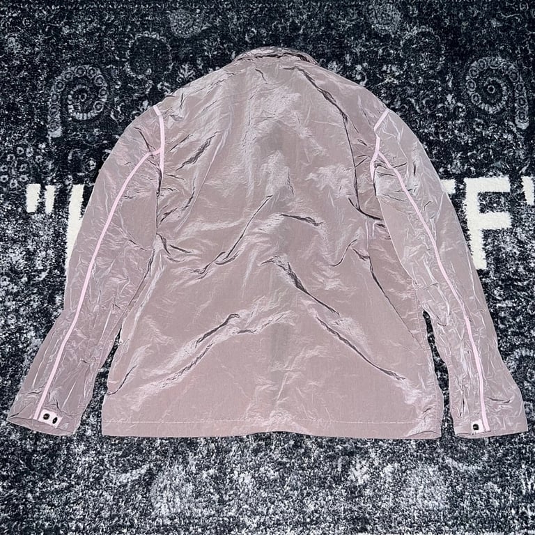Stone Island 24SS Metallic Nylon Jacket Pink - 22