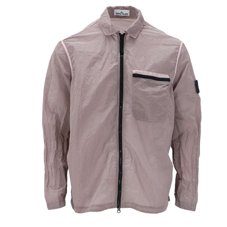 Stone Island 24SS Metallic Nylon Jacket Pink - 26