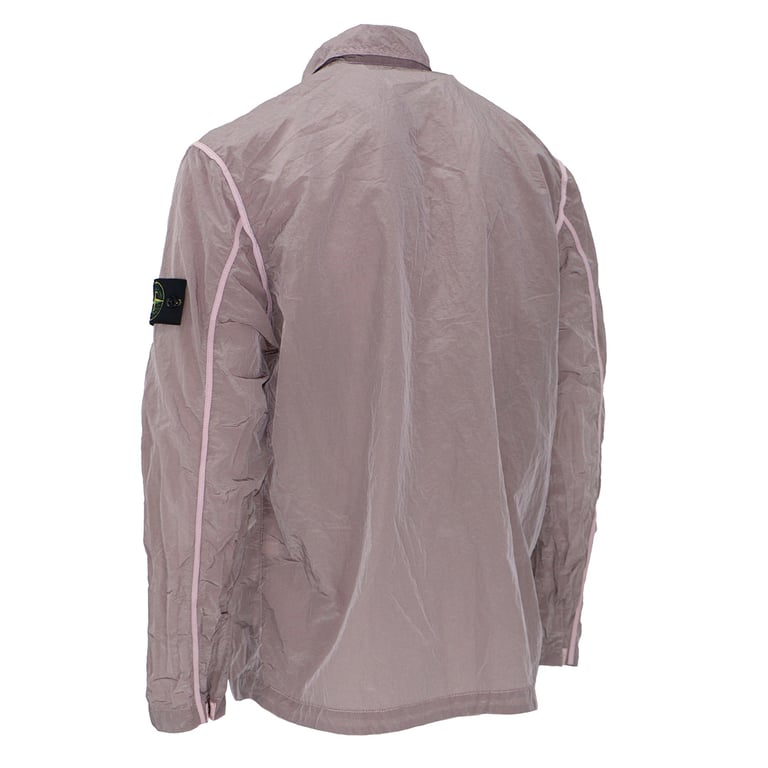 Stone Island 24SS Metallic Nylon Jacket Pink - 30