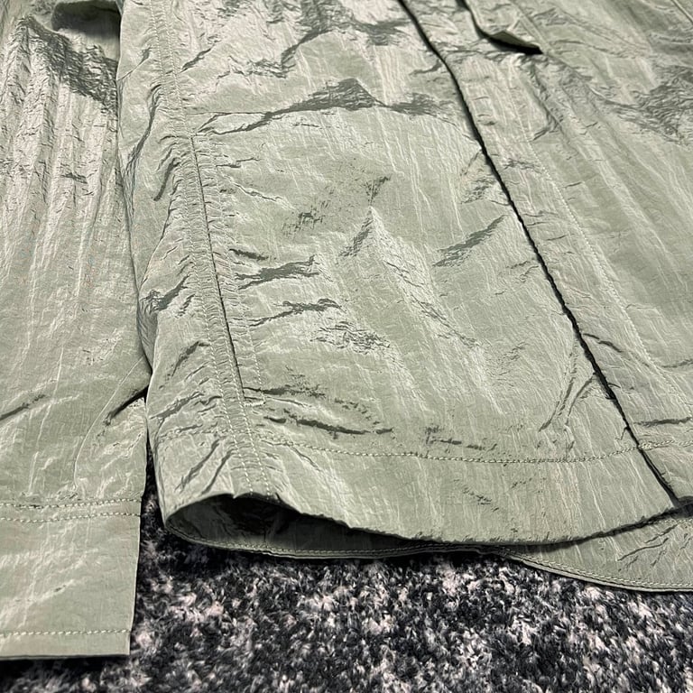 Stone Island 18SS Nylon Metal Overshirt Mint Green - 30