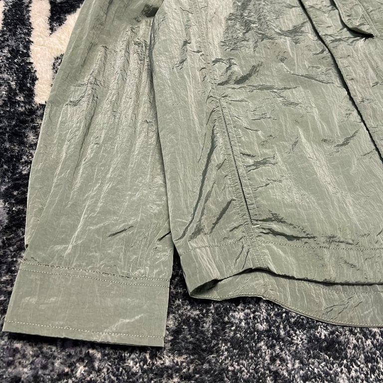 Stone Island 18SS Nylon Metal Overshirt Mint Green - 31