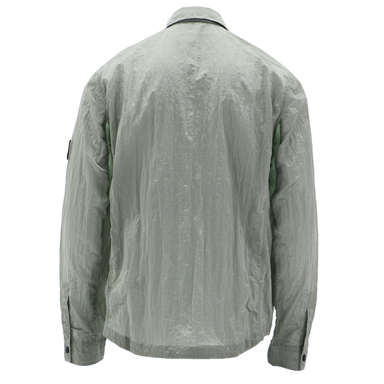 Stone Island 18SS Nylon Metal Overshirt Mint Green - 6