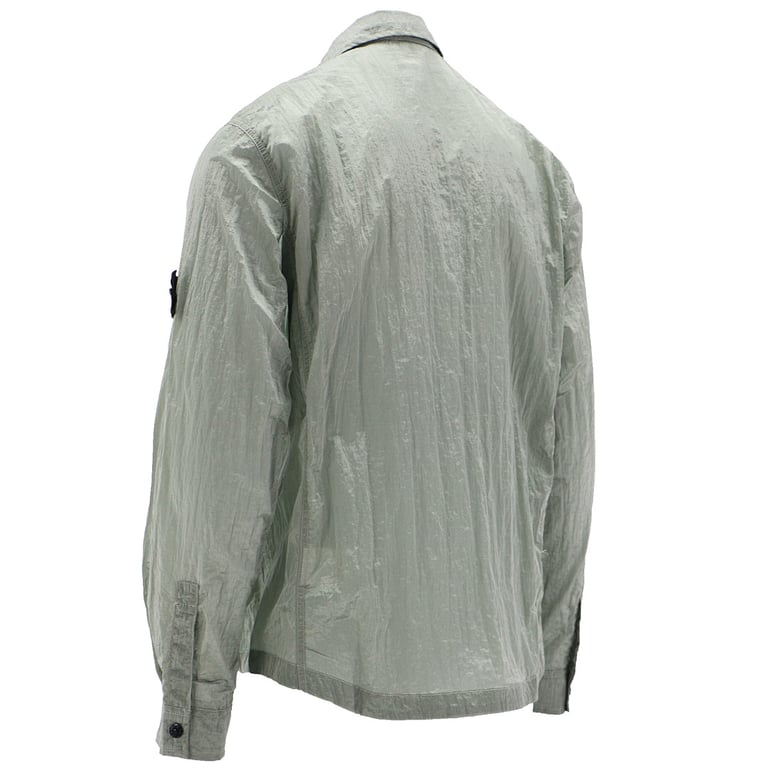 Stone Island 18SS Nylon Metal Overshirt Mint Green - 7