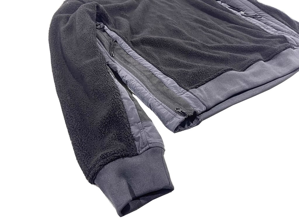 Technical Fleece Hoodie with Side Zippers - 2