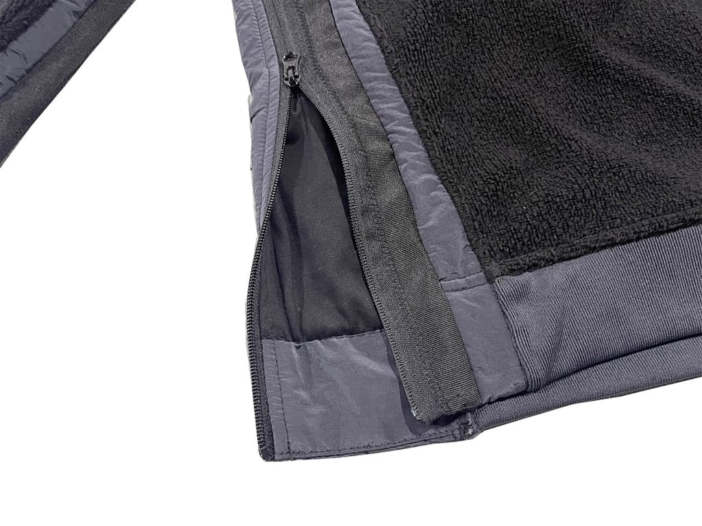 Technical Fleece Hoodie with Side Zippers - 9